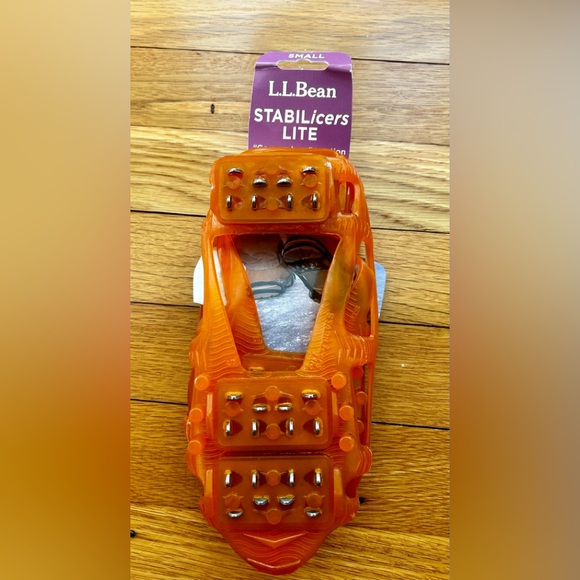 STABILICERS LITE studded shoe covers cleats for snow and ice - Size S Orange - Picture 2 of 3